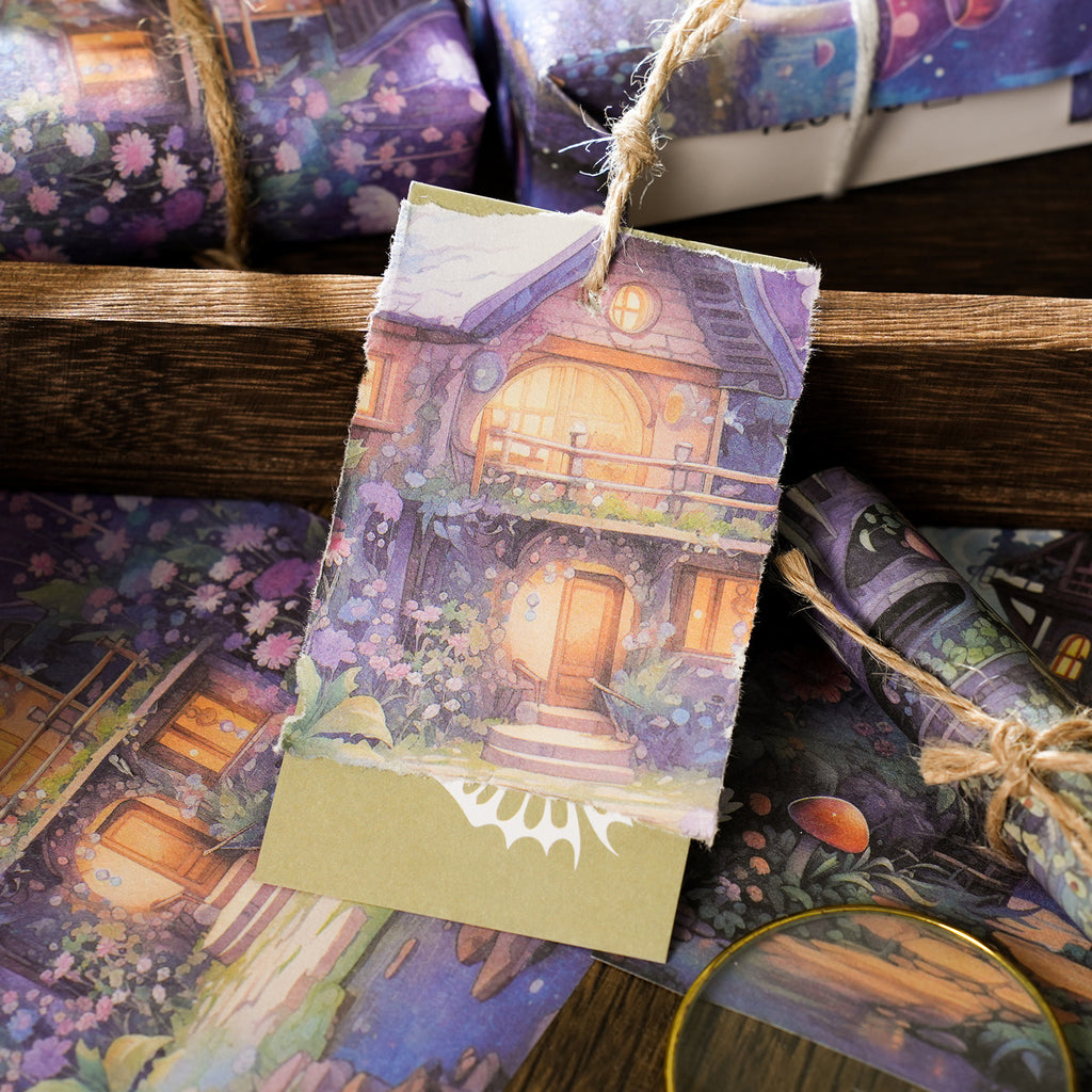 30 Pcs Vintage Landscape Scrapbook Paper MJHX
