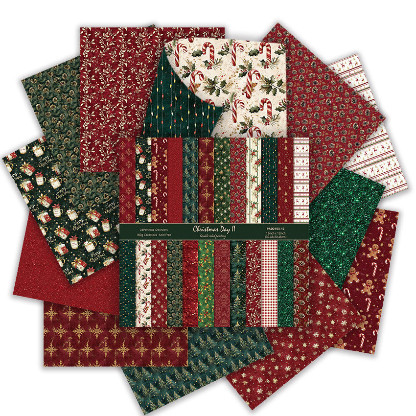 12 inch Scrapbook Paper Pad JYY103
