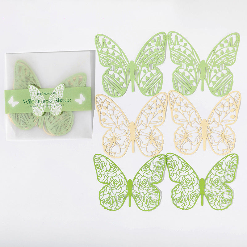 Hollow Butterfly Decorative Paper XZHD