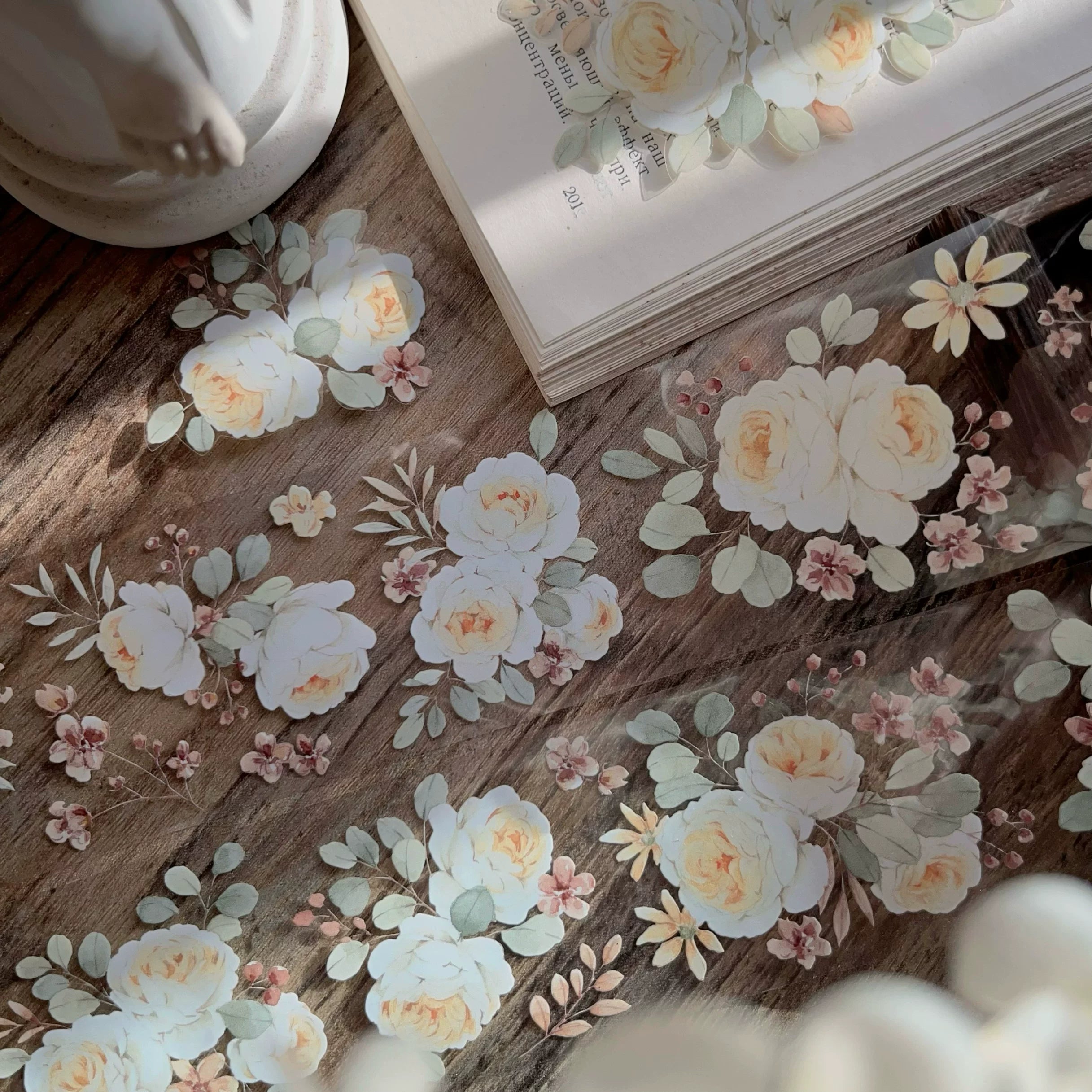 Floral Decorative Tape Rolls- Spring Unreturned