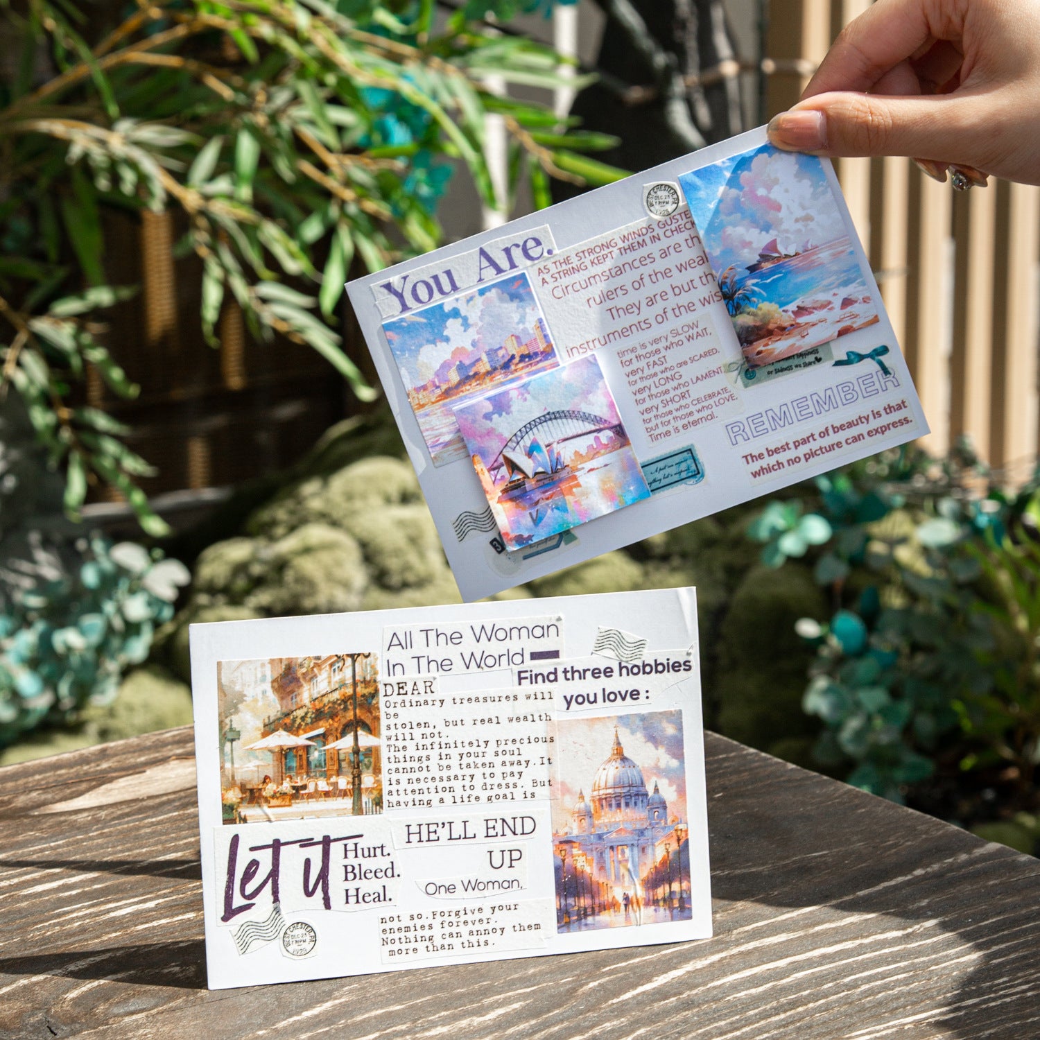 50 Pcs Travel Landscape Stickers LMCS