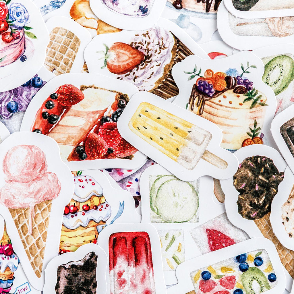 45 Pcs Creative Small Stickers JMHH