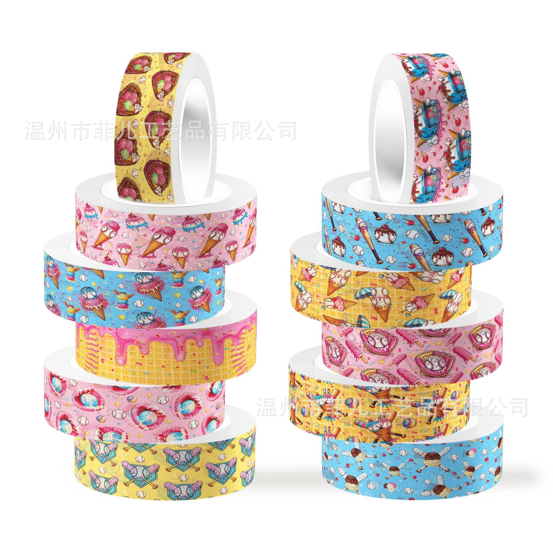 12 Roll Washi Tape Set ZH129