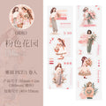 1-Roll-Girl-and-Flower-Die-Cut-PET-Tape-TDHY