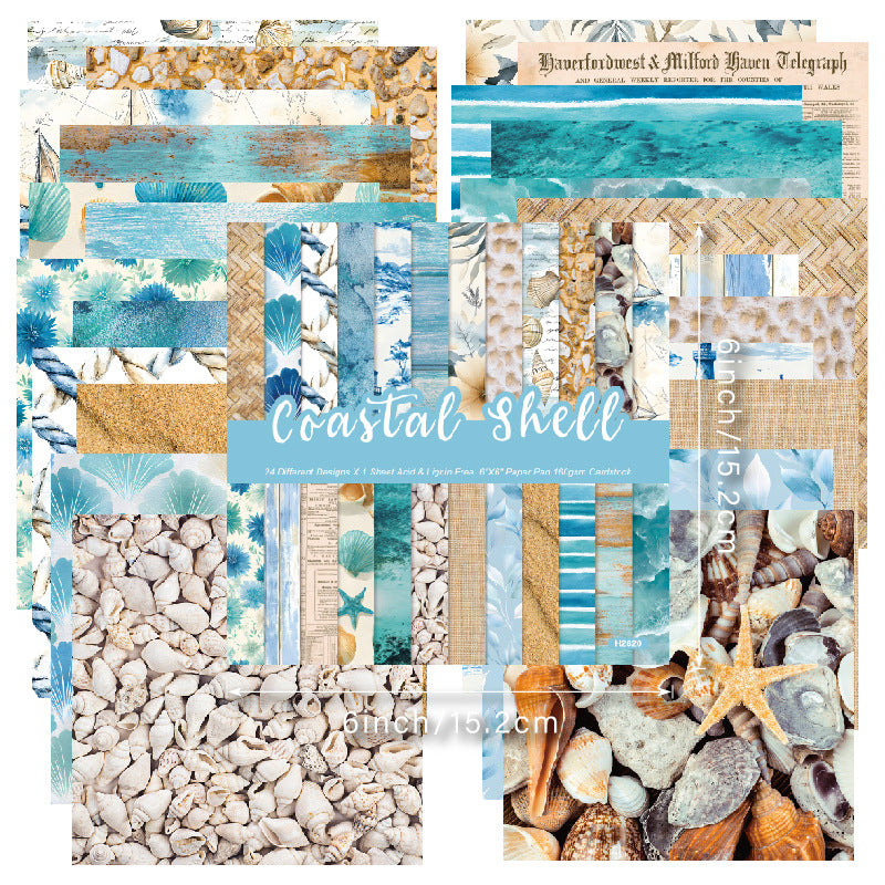 6 inch Scrapbook Paper Pad SKP2620