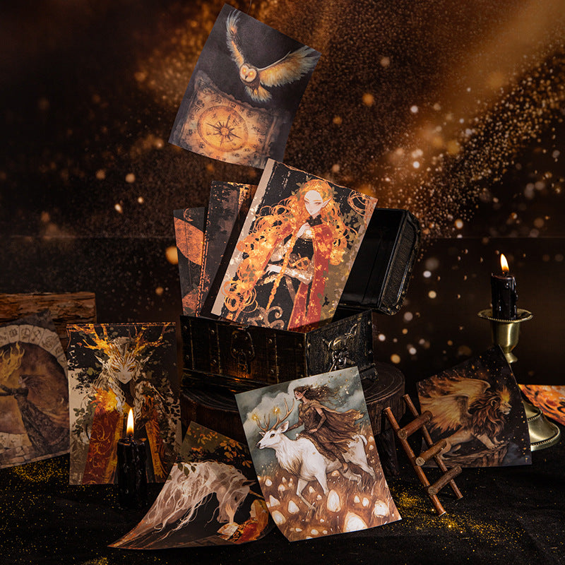 50 Sheets Fantasy Journal Paper ZJTHL