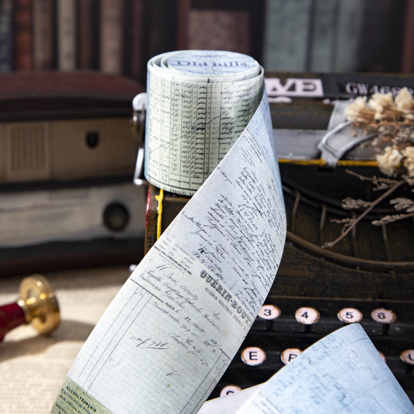 1 Roll Old Tickets Washi Tape JRPJ