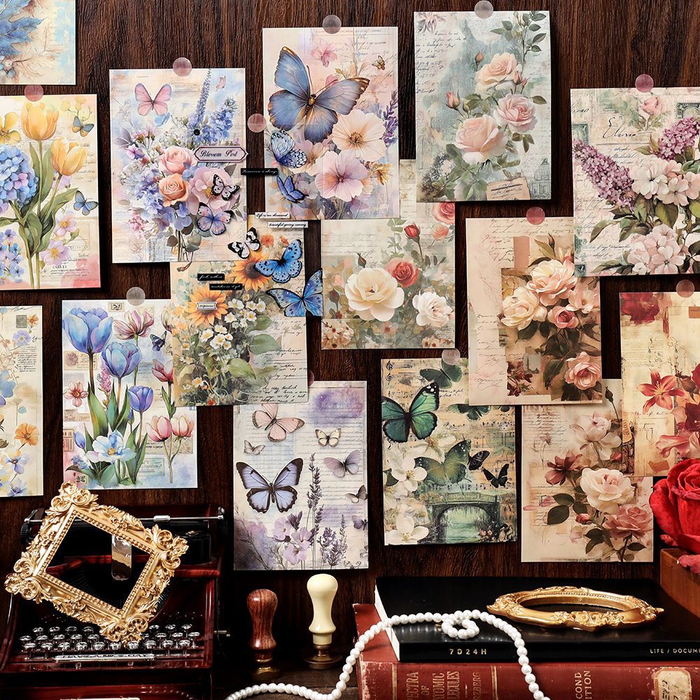 20 Pcs Fantasy Scrapbook Paper GLMJ
