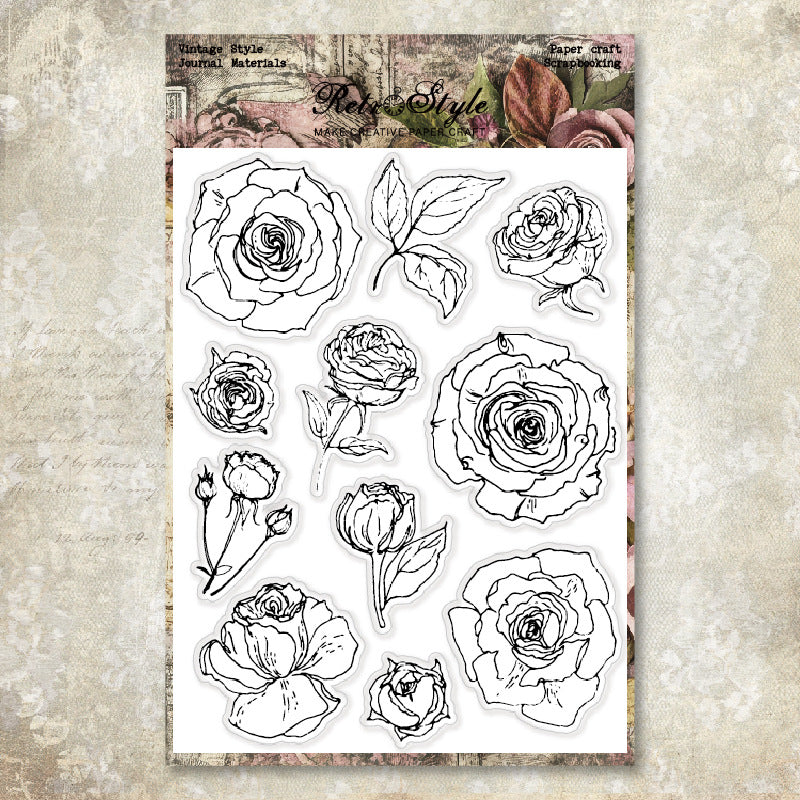 Clear Silicone Stamp STM547