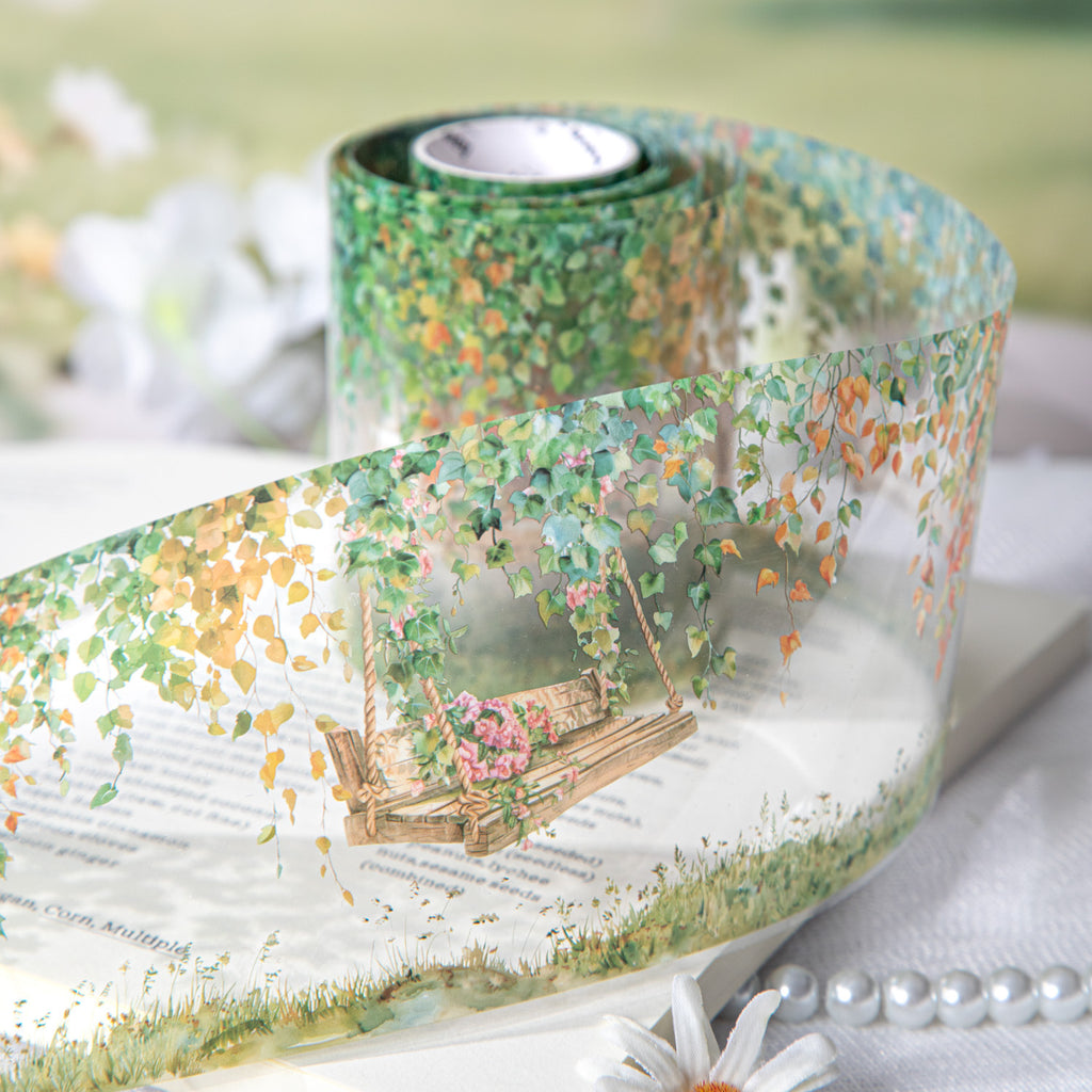 1 Roll Garden Swing Theme PET Tape YQDQQ