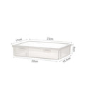 Minimalist Transparent Office Storage Box