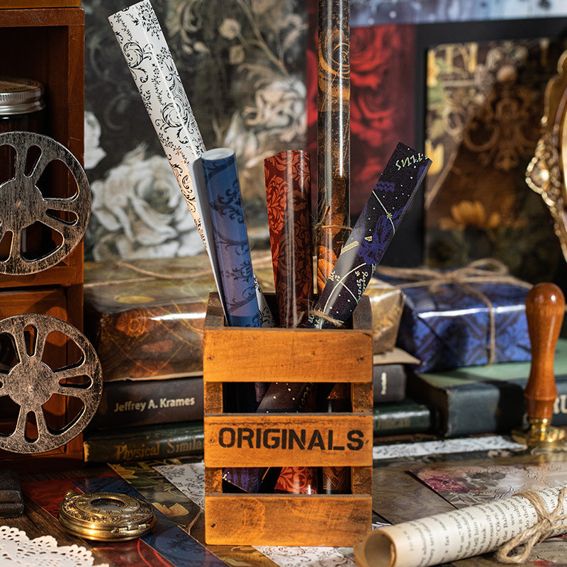 10 Pcs Gothic Theme Scrapbook Paper MGCS