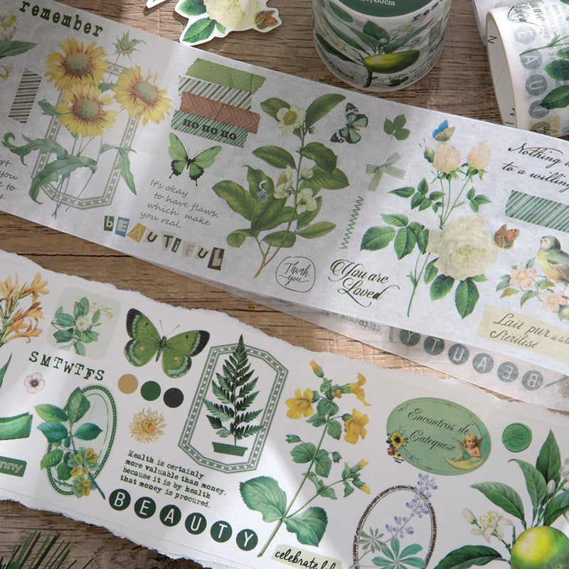 1 Roll Vintage Washi Tape MYXY