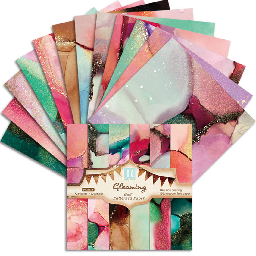6 inch Scrapbook Paper Pad JYY6031