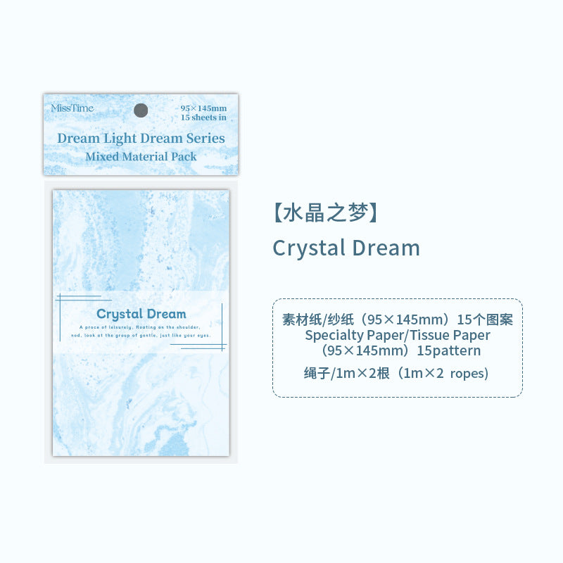 15 Pcs Textured Paper MHQM