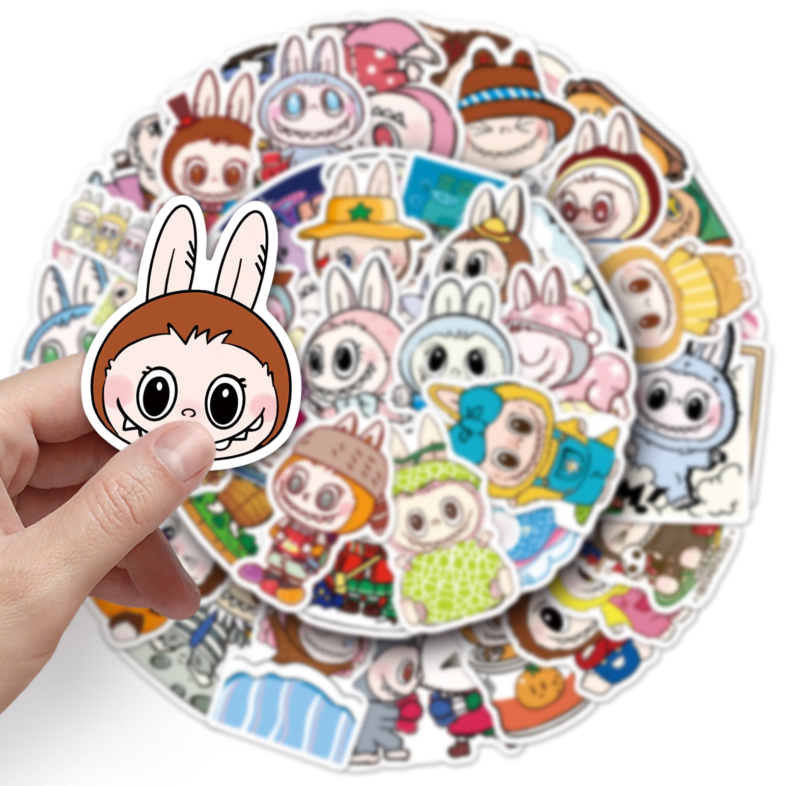 50Pcs Playful Monster Friends Vinyl Stickers LBB01