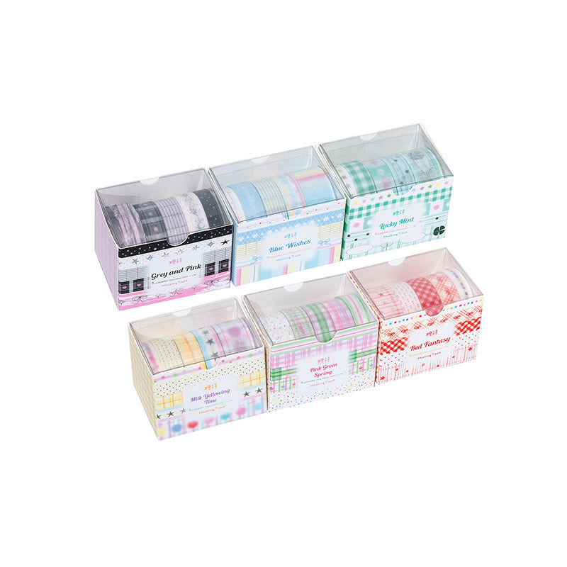 5 Rolls Cute Washi Tape MYXXD