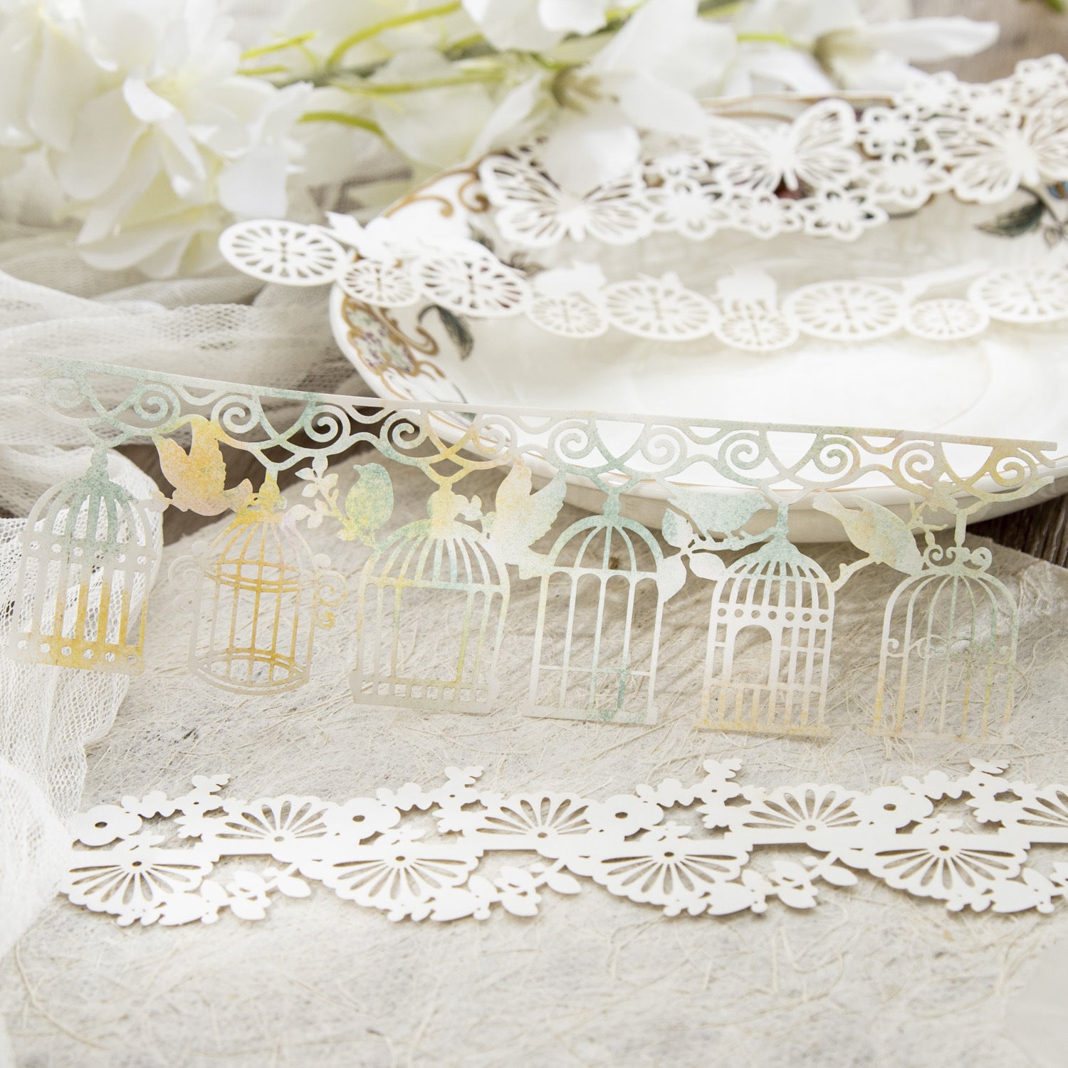 10 Pcs Cutout Lace Paper RMSH