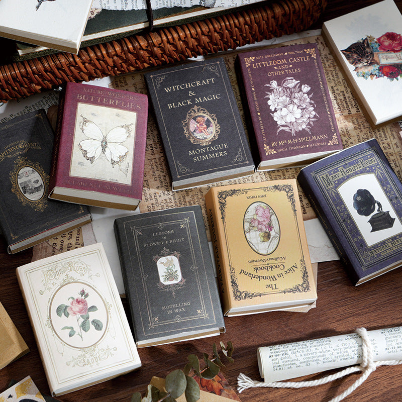 80 Pcs Mini Junk Journal Paper LNSY