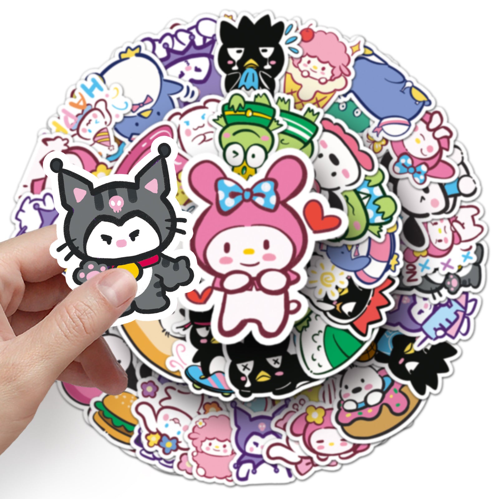 50Pcs Kawaii Waterproof Vinyl Stickers SRO112