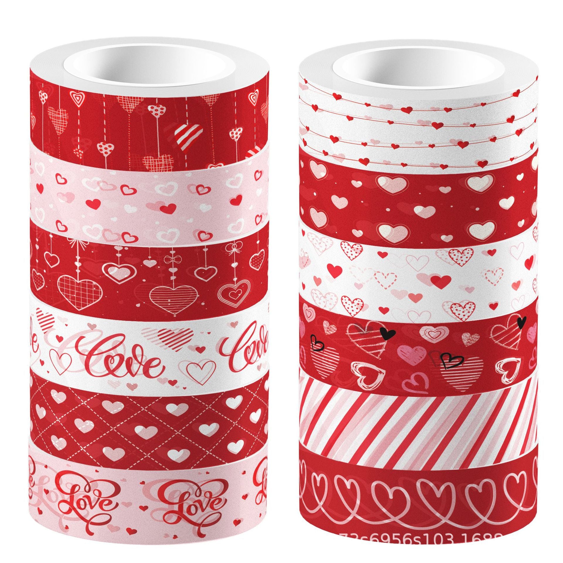 12 Roll Washi Tape Set ZH085