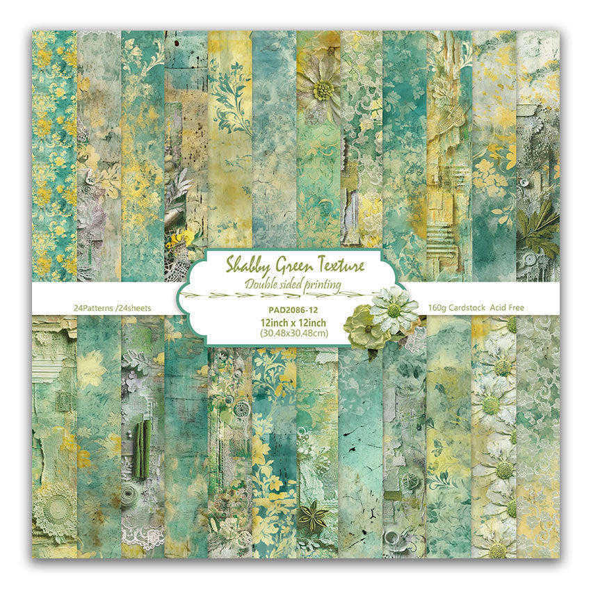 12 inch Scrapbook Paper Pad JYY086