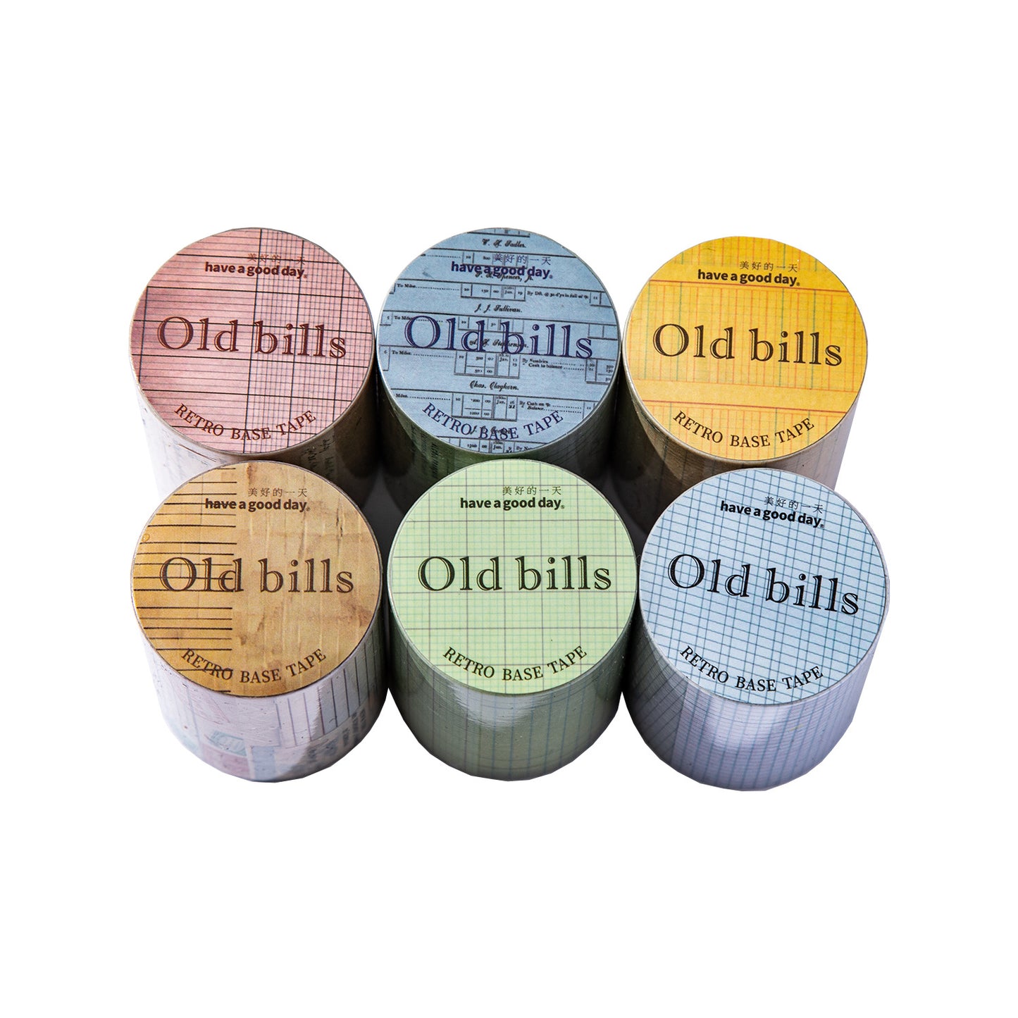 1 Roll Old Tickets Washi Tape JRPJ