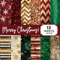 6 inch Christmas Scrapbook Paper Pad PAG56
