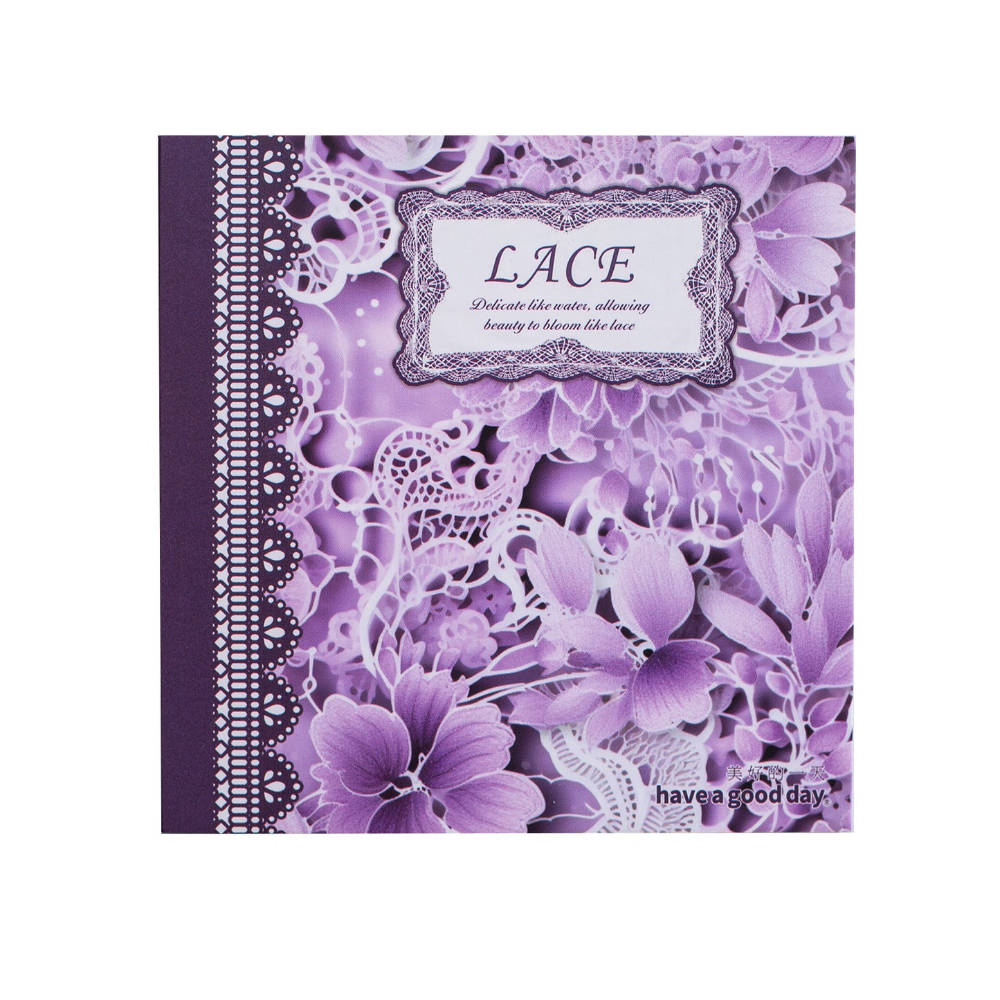 30 Pcs Lace Theme Scrapbook Paper HBLS