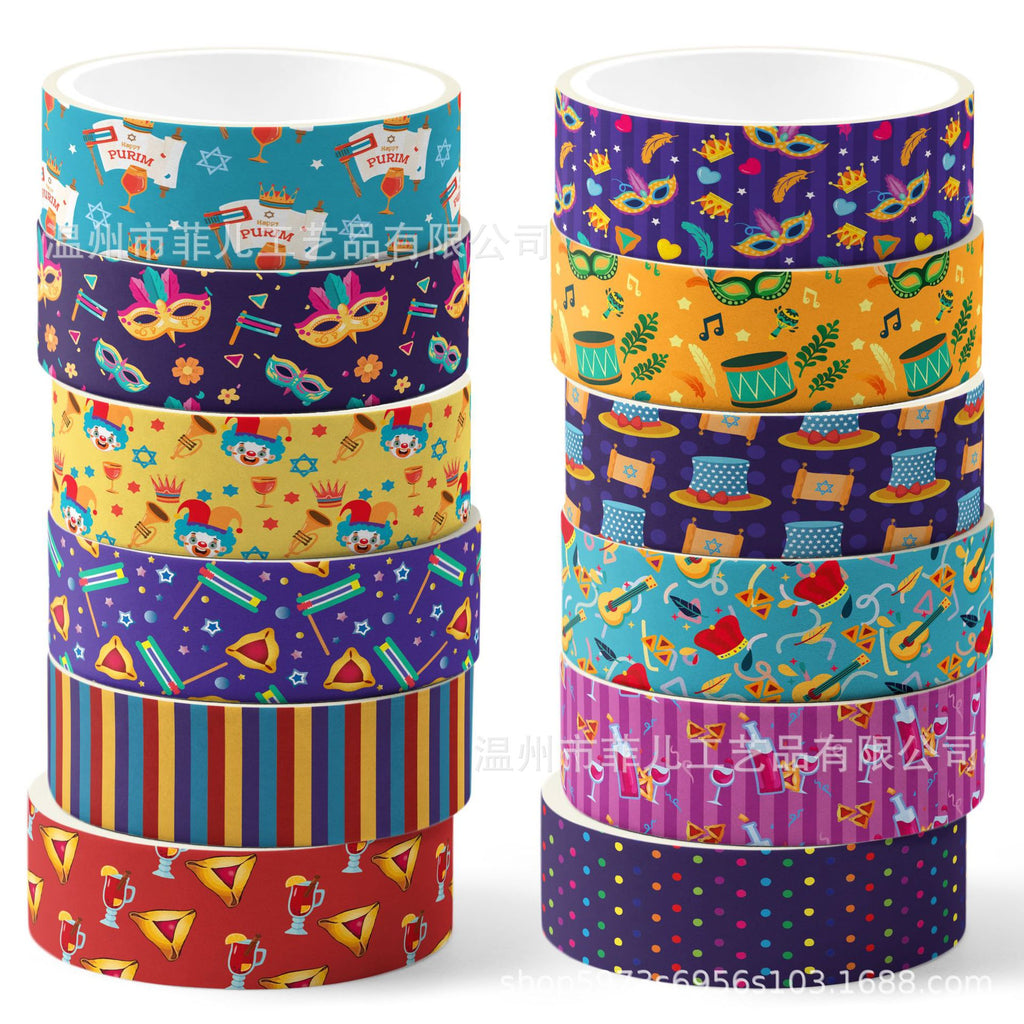 12 Roll Washi Tape Set ZH127