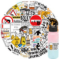 50PCS Funny Sarcastic Meme Vinyl Stickers FUN09
