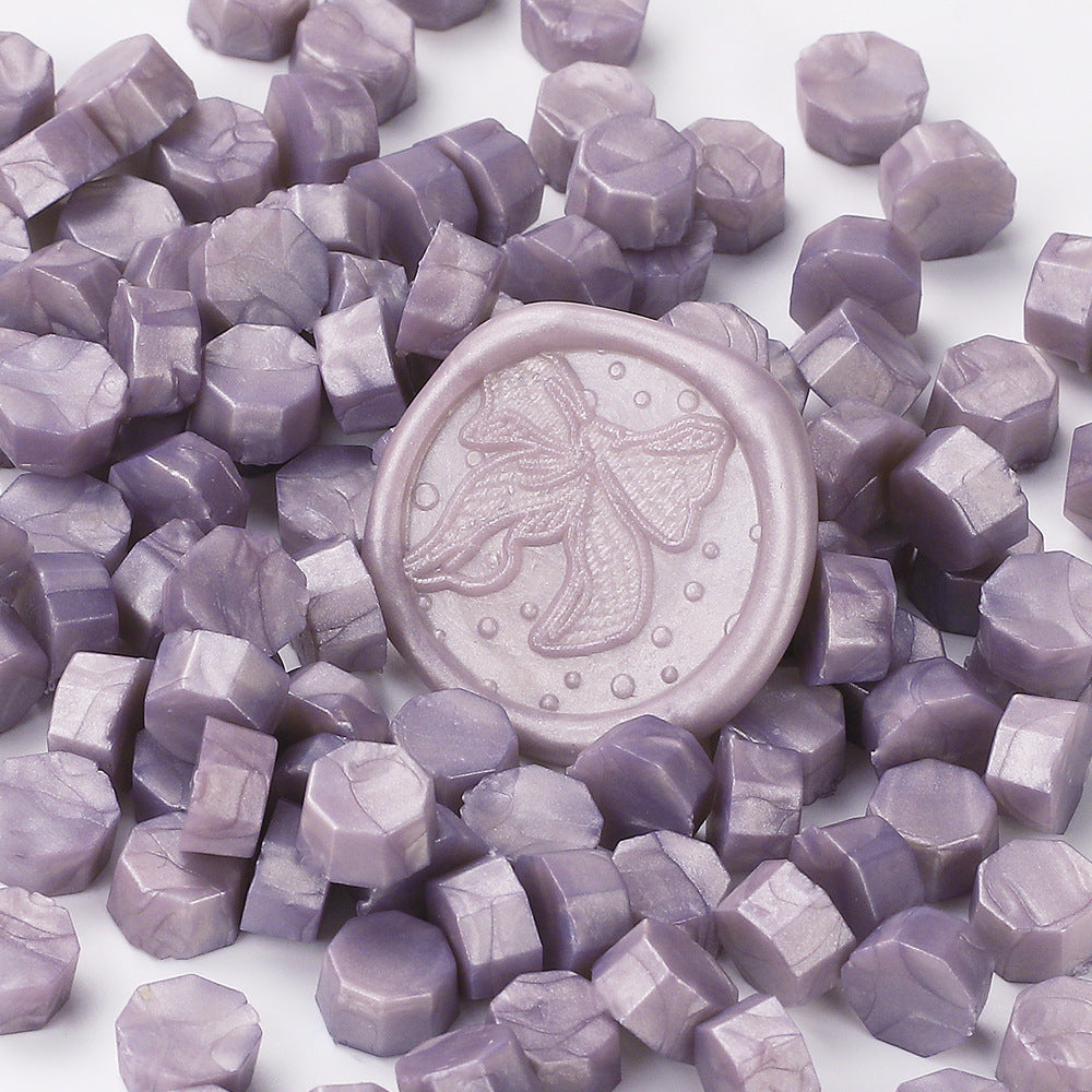 100 PCS Octagon Wax Seal Beads H54