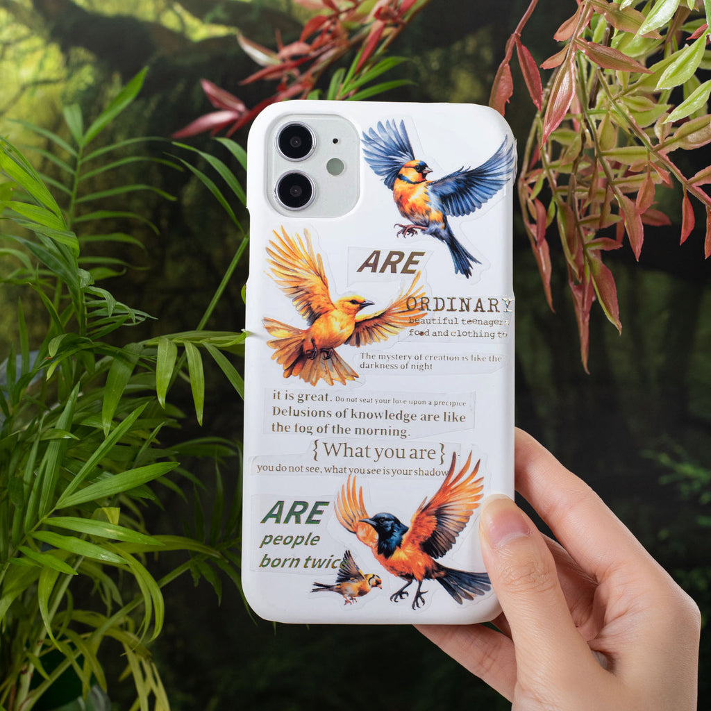 1 Roll Bird Die Cut PET Tape FNXL