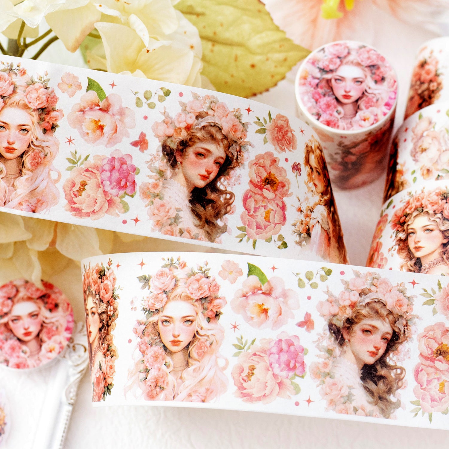 1 Roll Flower Princess PET Tape HZSY