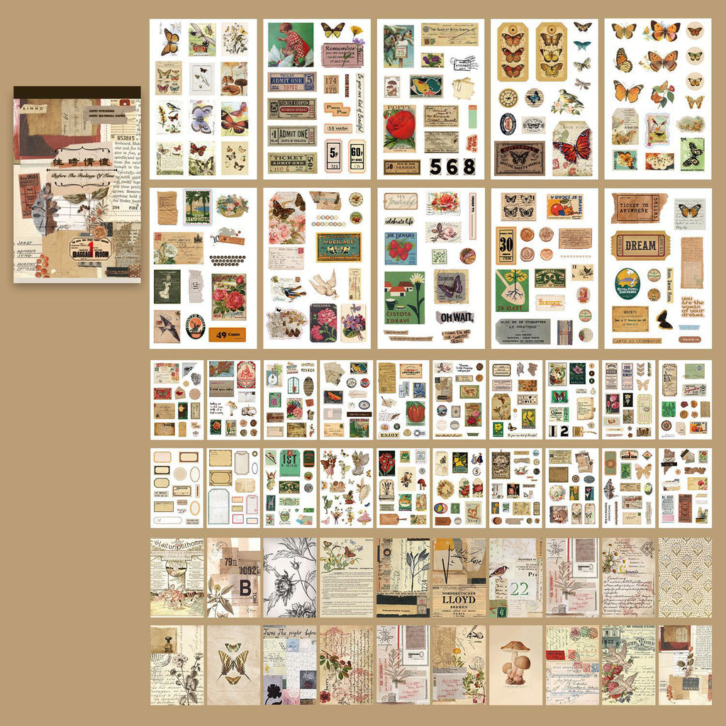 A5 Mixed Material Sticker Book SGYN