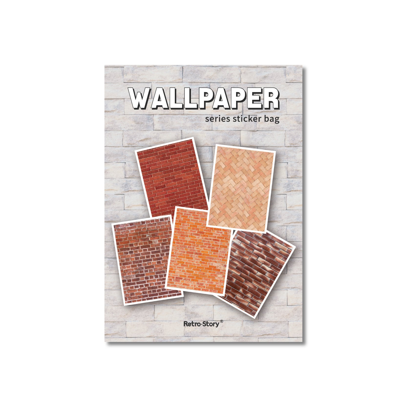 10 Pcs Wall Texture Stickers WBXL