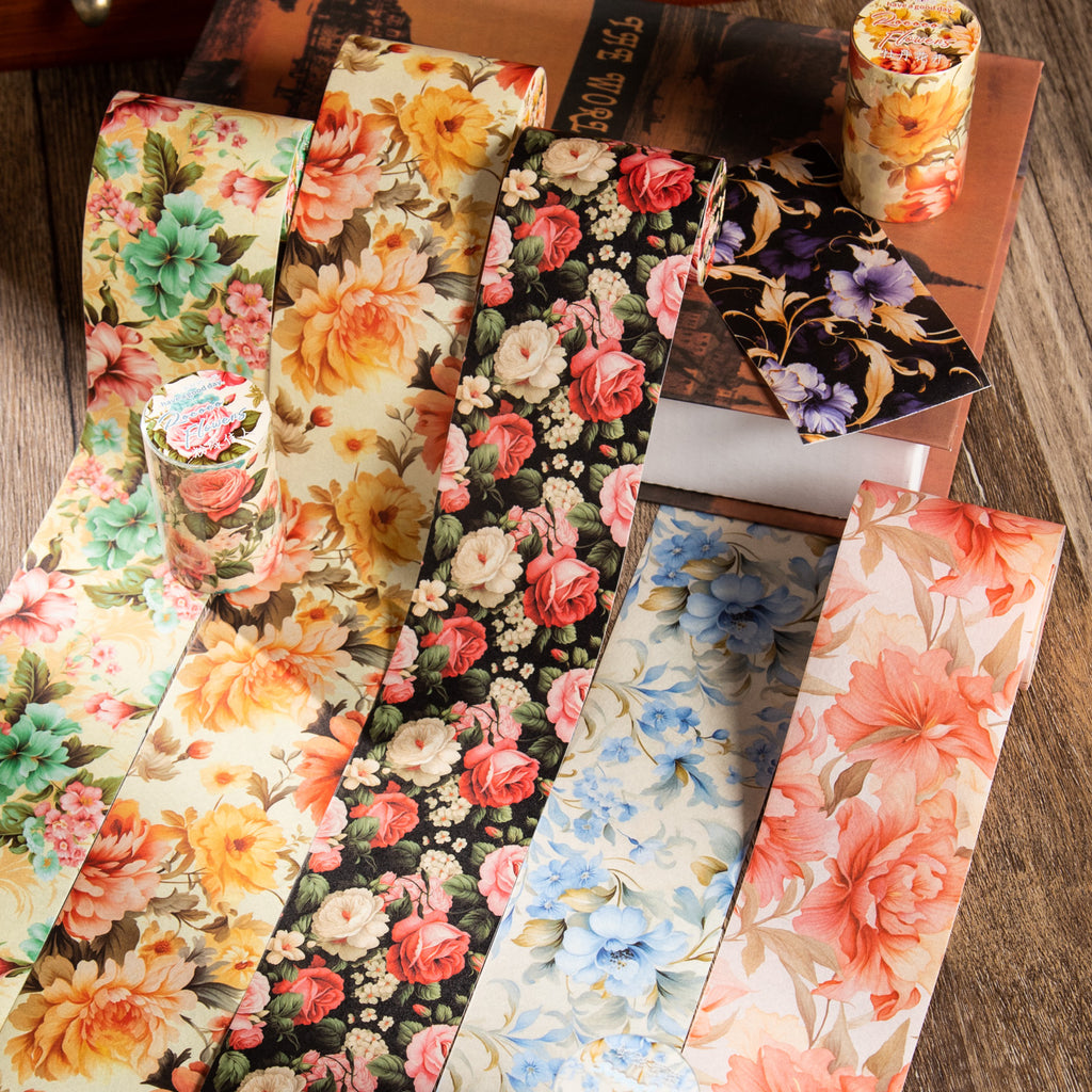 1 Roll Flowers Washi Tape YLSH