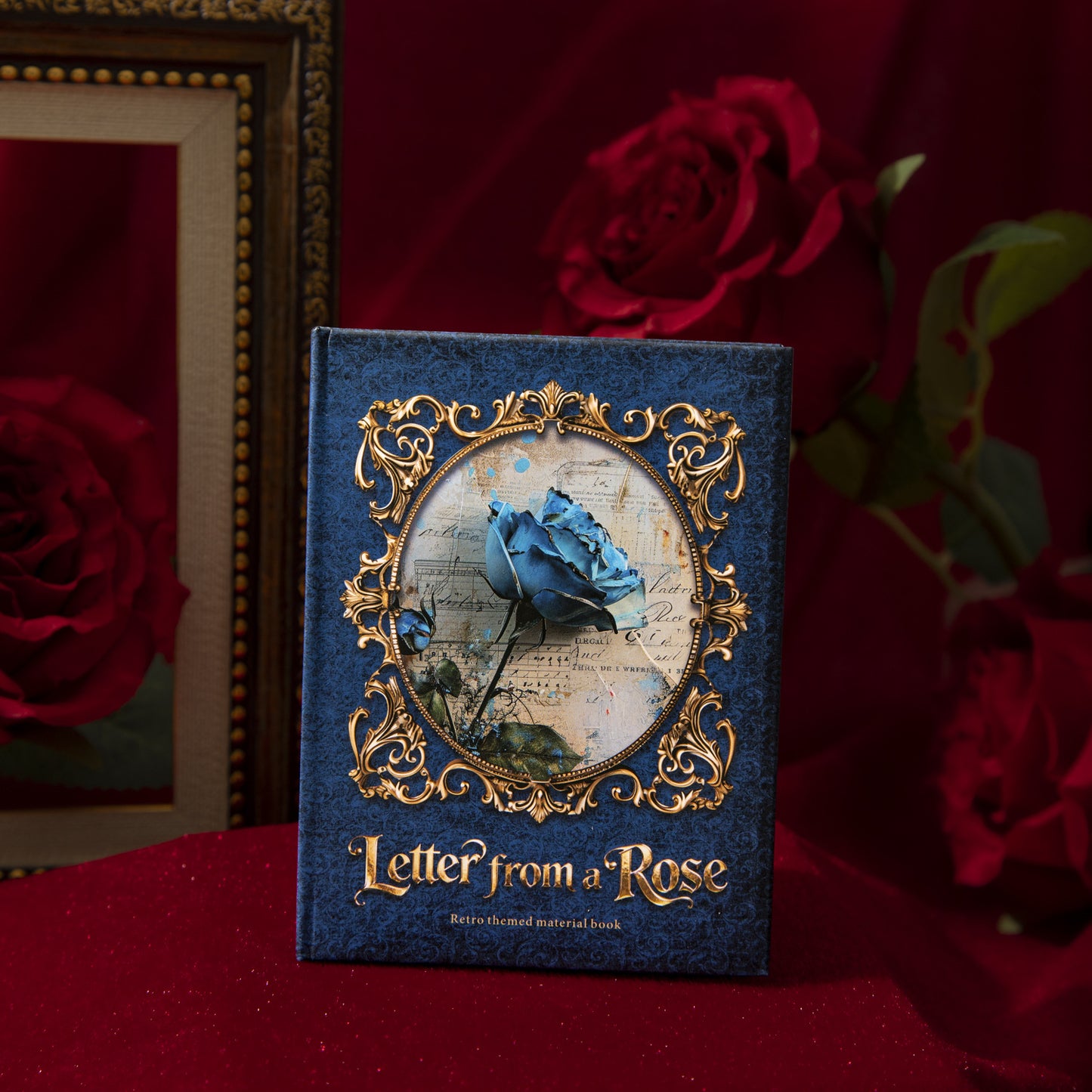 96 Sheets Vintage Rose Journal Paper MGDX