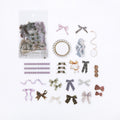 40 Pcs Ribbon Story PET Stickers