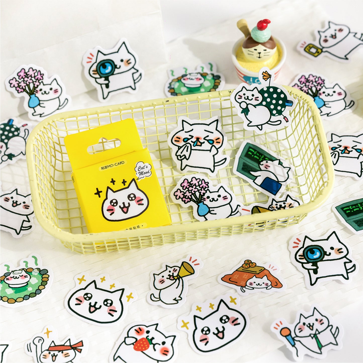 45 Pcs Creative Boxed Stickers SNHS