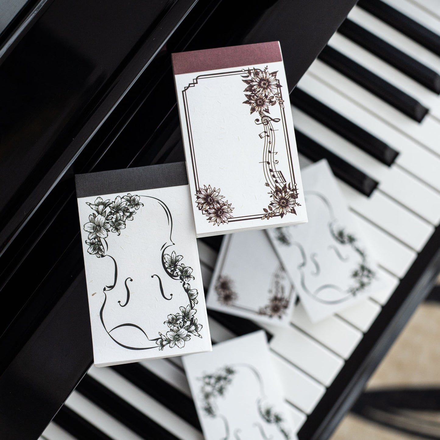 30 Sheets Music Theme Notepad Paper HYJXQ