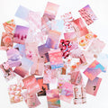 50 Pcs Pink Aesthetic Sticker Booklet
