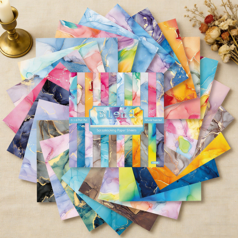 6 inch Blend Scrapbook Paper Pad SKPH2542