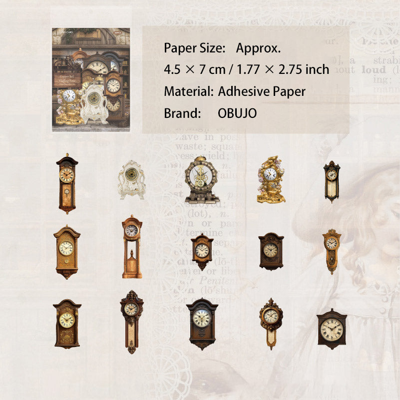 30 Pcs Antique Themed Stickers ZGCPG