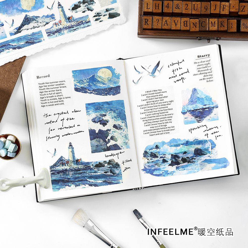 1 Roll Snow Theme Washi Tape HMJJ