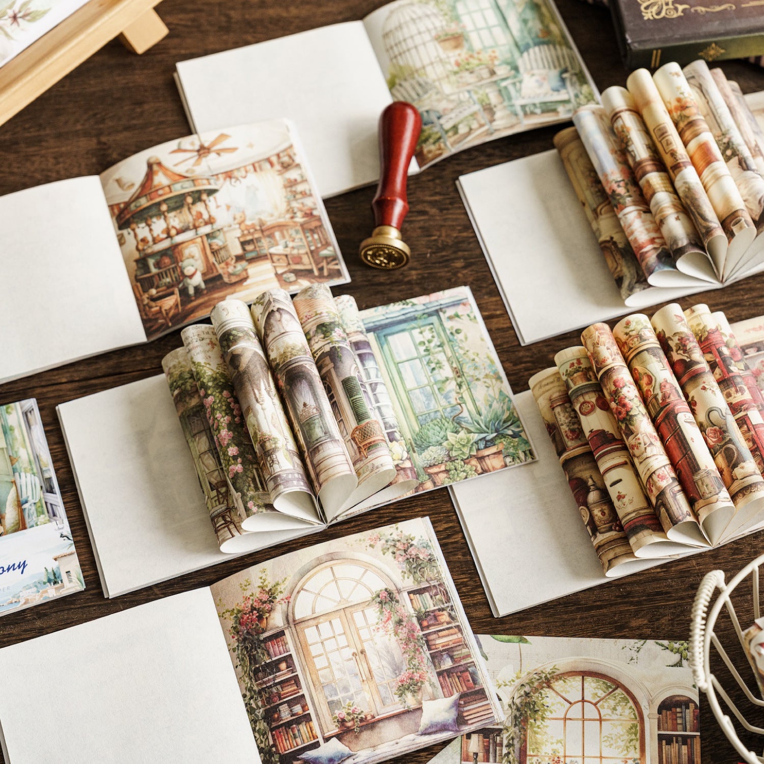 30 Pcs Life Style Scrapbook Paper SHJL