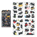 4 Pcs Kawaii Cartoon Cats PET Stickers - Little Elf