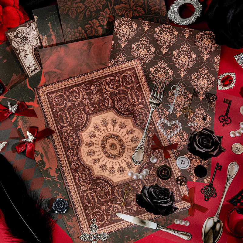 33 Pcs Dark Maigc Themed Ita Bag Supplies Kit AHFX