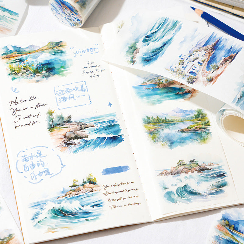 1 Roll Landscape Washi Tape RJFJ