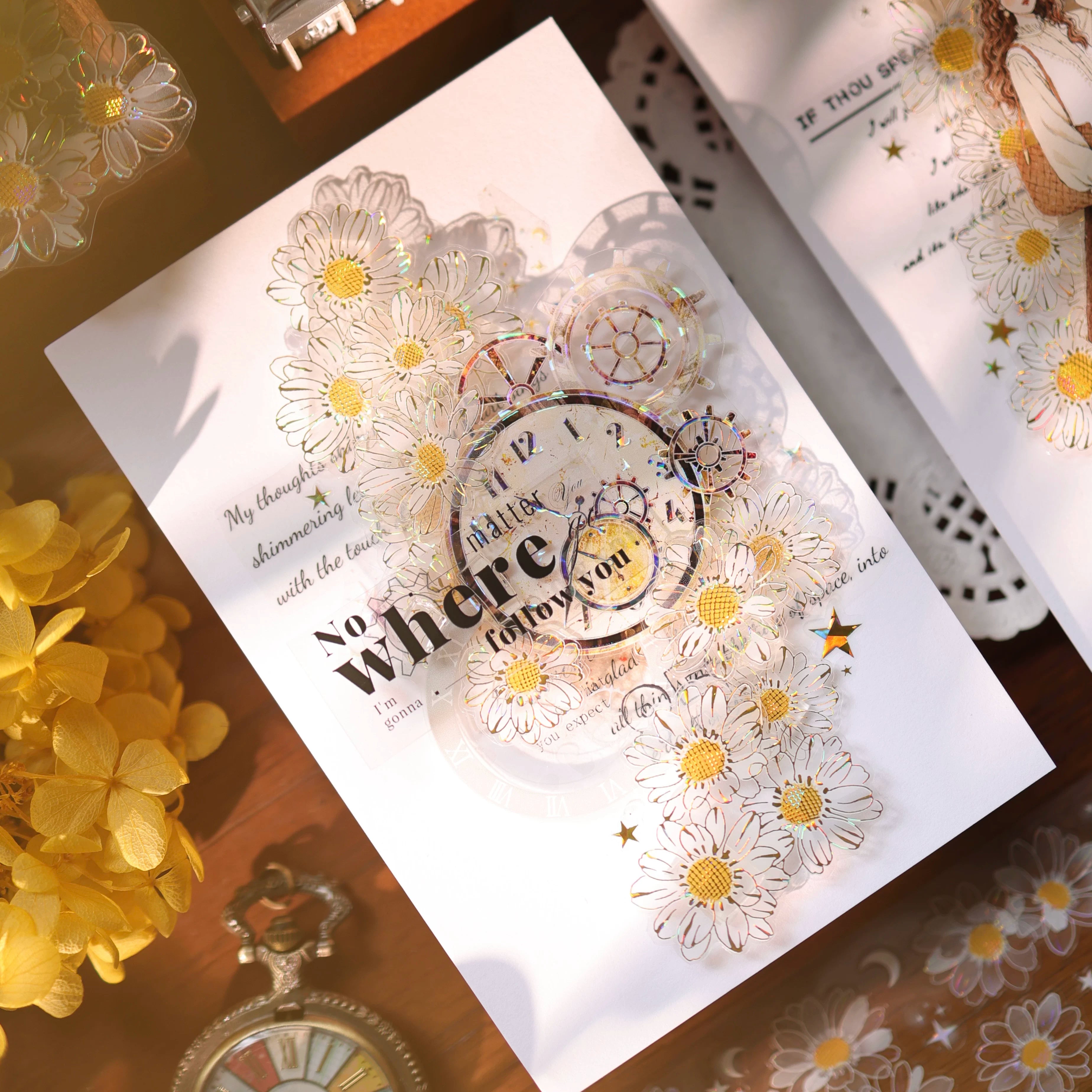Floral Decorative Tape Rolls- Aether Garden